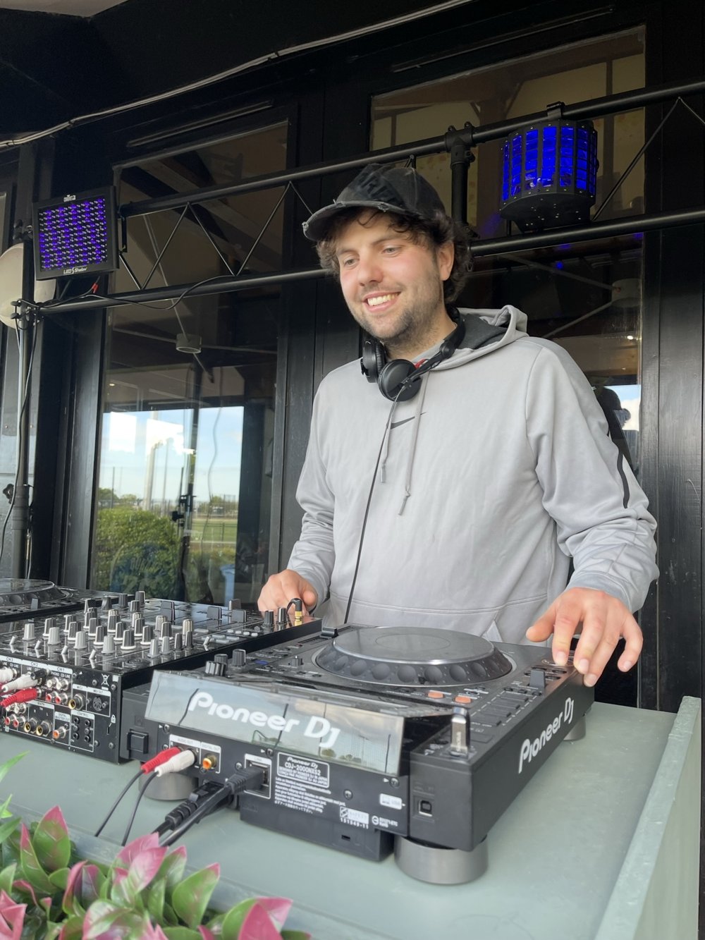 Will McNamara DJing on Pioneer decks